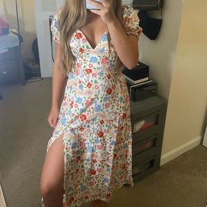 Floral summer dress